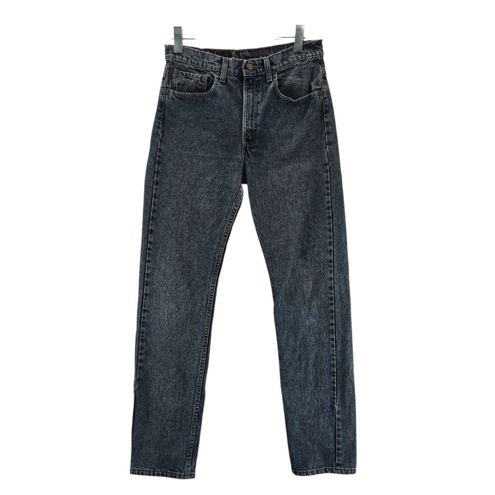 Vintage Levi's‎ Jeans Mens 31x32 505 Straight Leg 1991 Acid Wash Grunge Cotton
